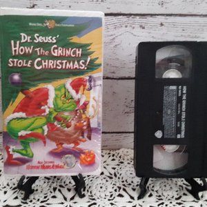 Dr. Seuss - How The Grinch Stole Christmas & Horton Hears  -  Circa 1999 - VHS
